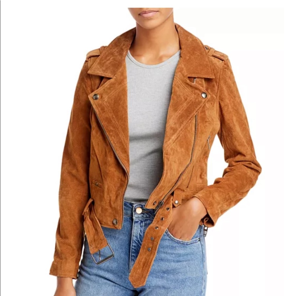 Blank NYC | Suede Moto Jacket